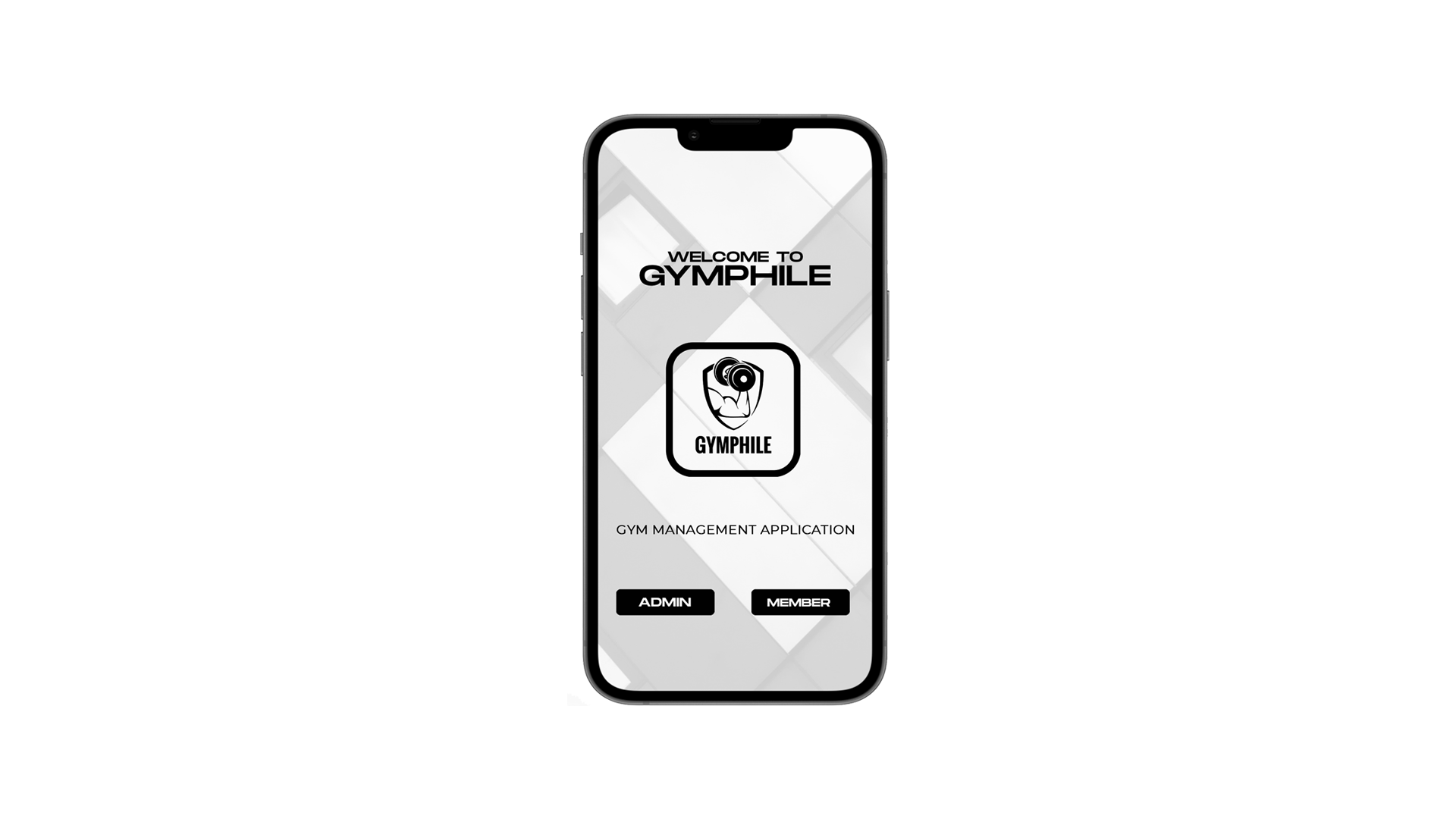Hero screenshot of Gymphile - Gym Management System project
